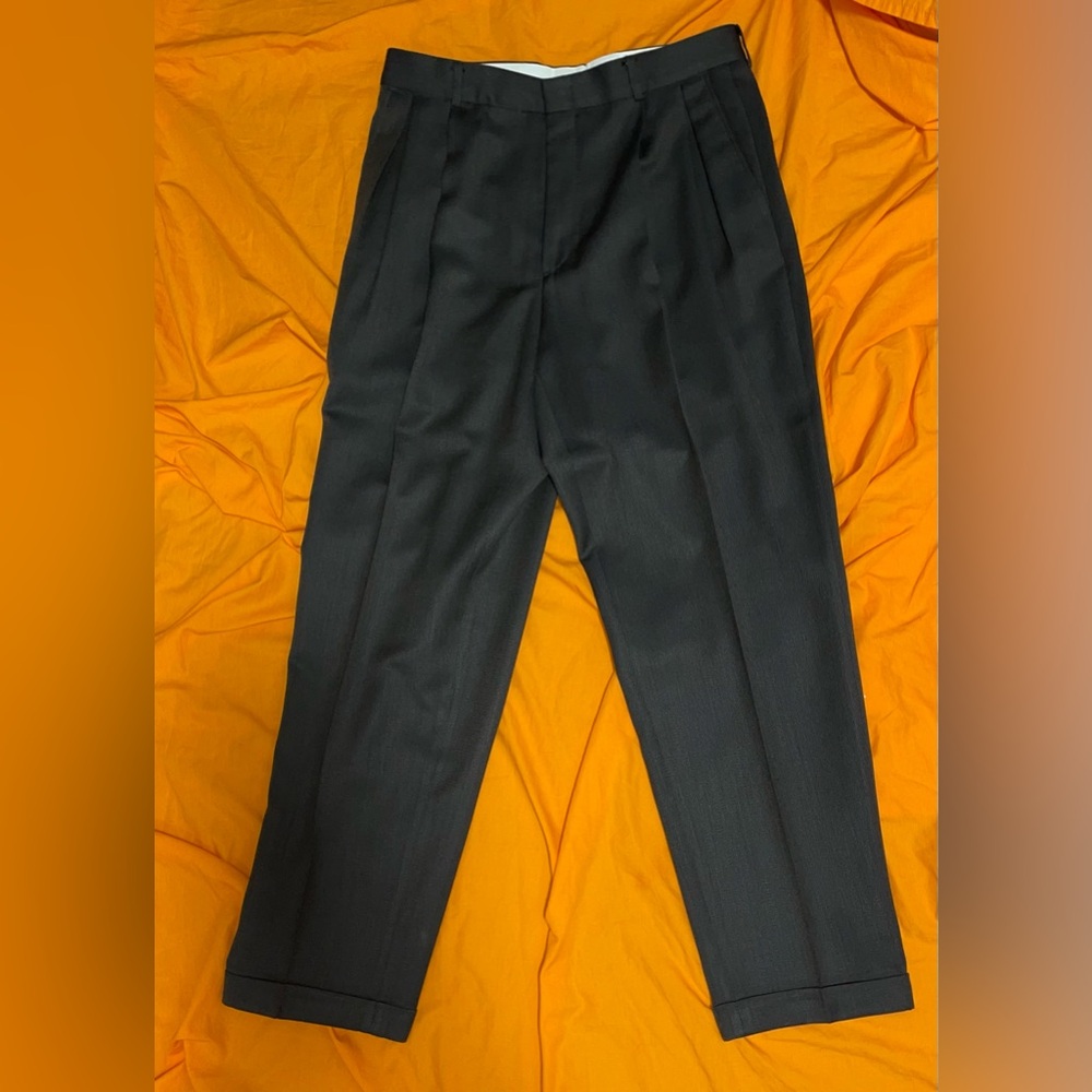 BOSA pleated dress pants.  Brown.  33